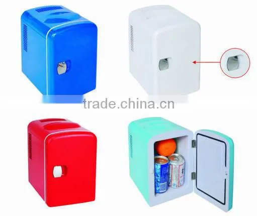 5L 6 cans portable Thermoelectric car mini fridge heater & cooler