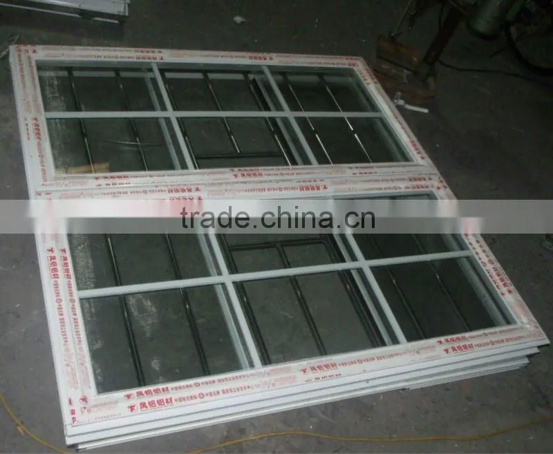 aluminium frame horizontal glass shutter window