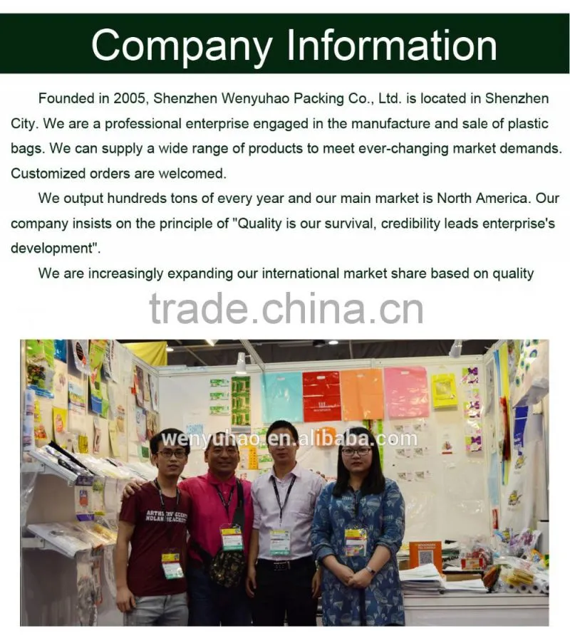 Custom Printed Side Gusseted Poly Bag / HDPE side gusseted bag