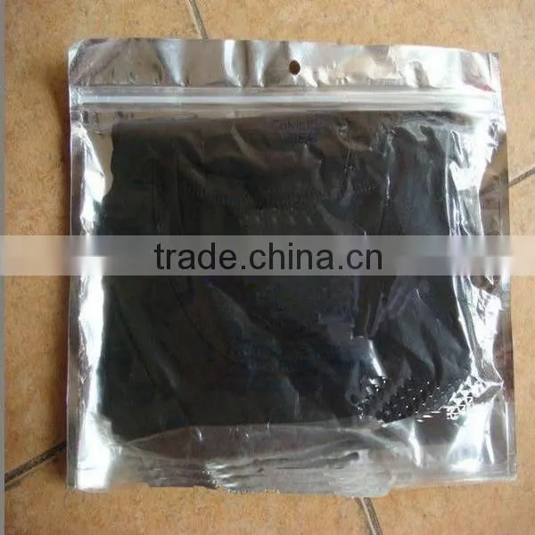 small plastic bags with hanger hole