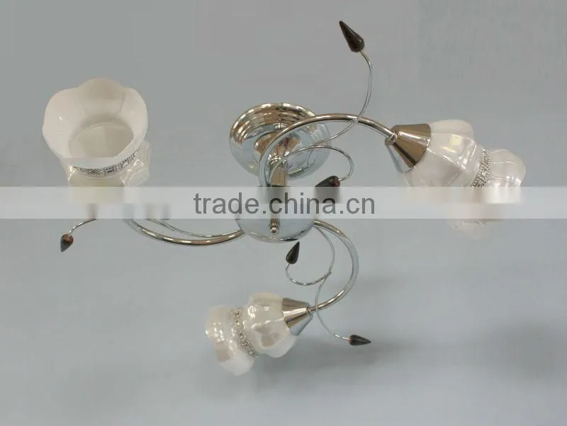 white spiral wooden Chandelier pendant for living room from made in China