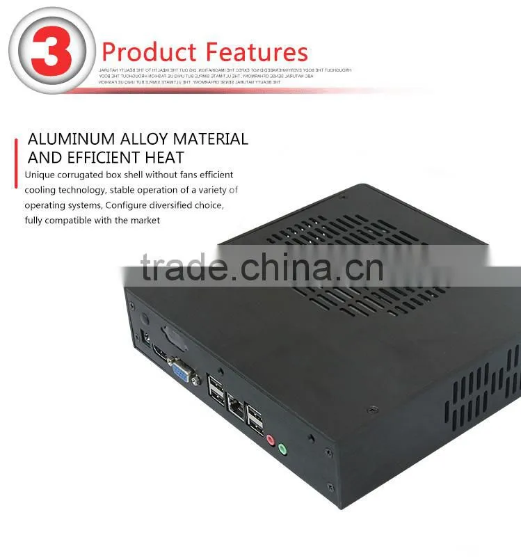 I3 4010U 4G/32G Htpc Mini PC Mini Computer Thin Client Mini PC i3 Thin Client Computer Industrial Mini PC