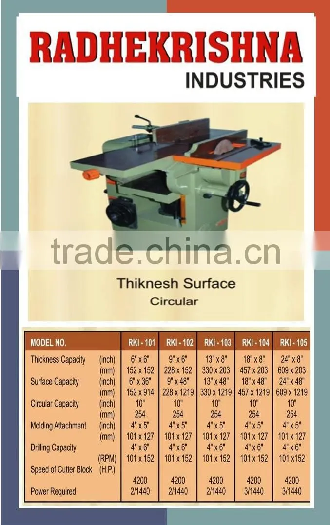 Wood machine for Diu