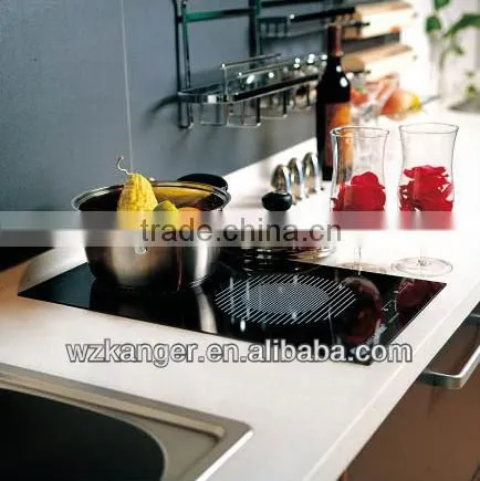 Black Glass-ceramic Eurokera Glass Ceramic Hob