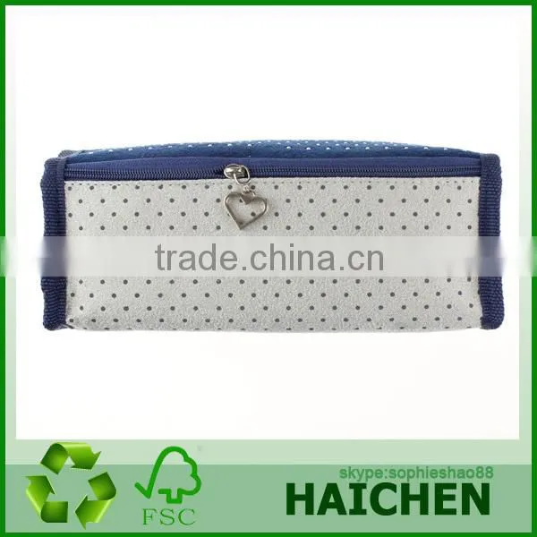 Big Capacity High Quality Two Layer Oxford Cloth Ballet Girl Pen Pencil Stationery Bag