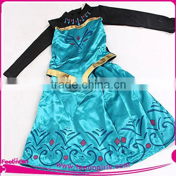 Vintage Long Sleeve Dress Costume