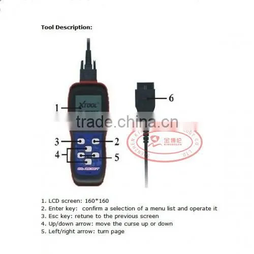 Original Xtool PS150 OIL RESET/Oil Inspection/Service Mileage/Service Intervals/Airbag On Asian American European Car