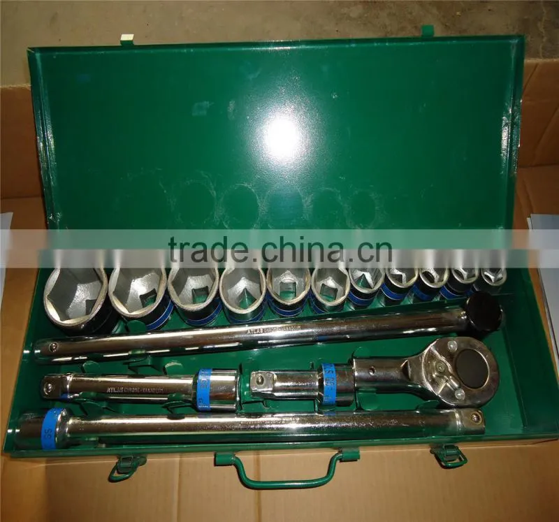 24pcs 1/4" CHROME VANADIUM Hand Socket set