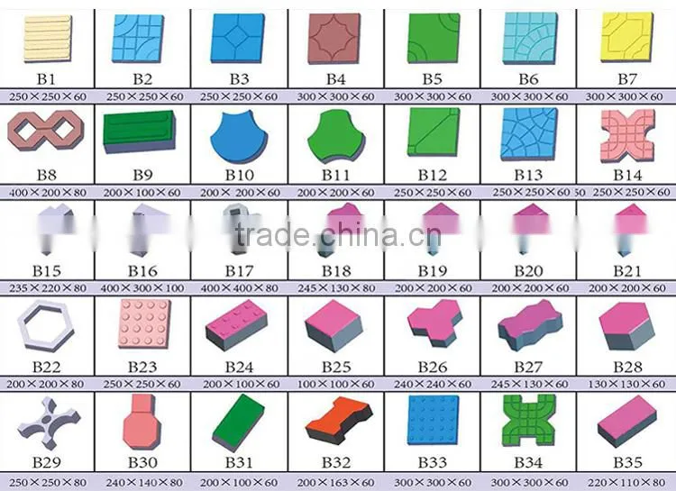 Best selling high quality QT 10-15 whole block production line