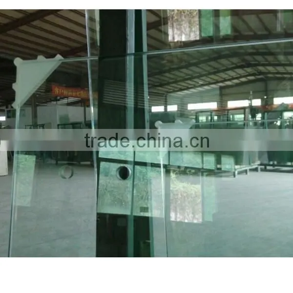 china factory tailor made 1/2" tempered glass for frameless glass pool fencing