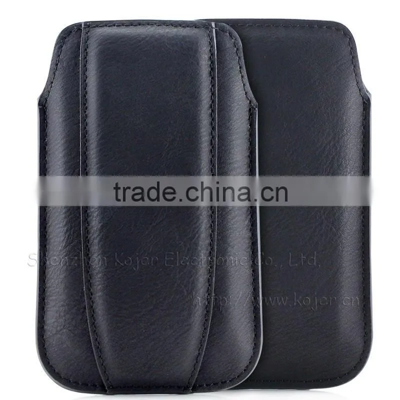 HIgh quality PU mobile phone pouch with many colors and models
