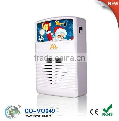 Christmas song doorbell for funny Christmas decoration