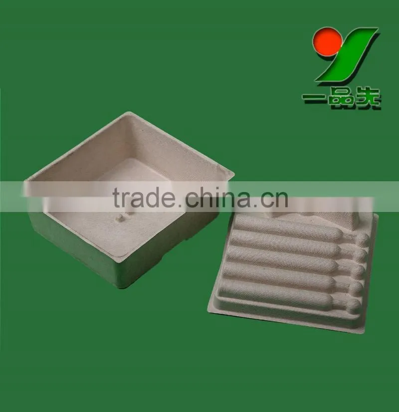 Biodegradable and Compostable Thermoformed Natural Plant Fiber Molded Packaging