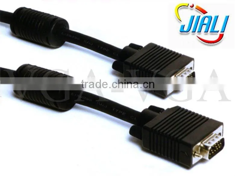 vga 15pin male to vga 15pin female cable for computer