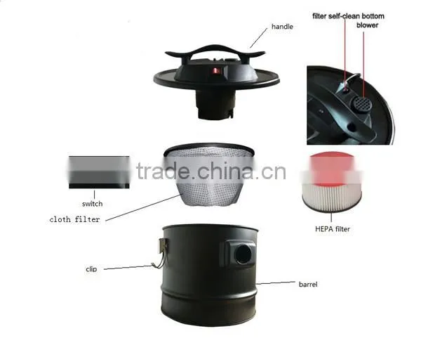 hot ash cleaner vacuum cleaner high class competitive price electric vacuum cleaner