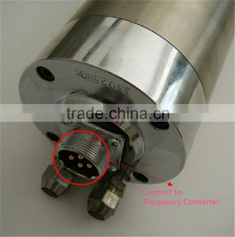 Toauto 24000rpm 1.5kw water cooled ac spindle motor GDZ80-1.5B for cnc