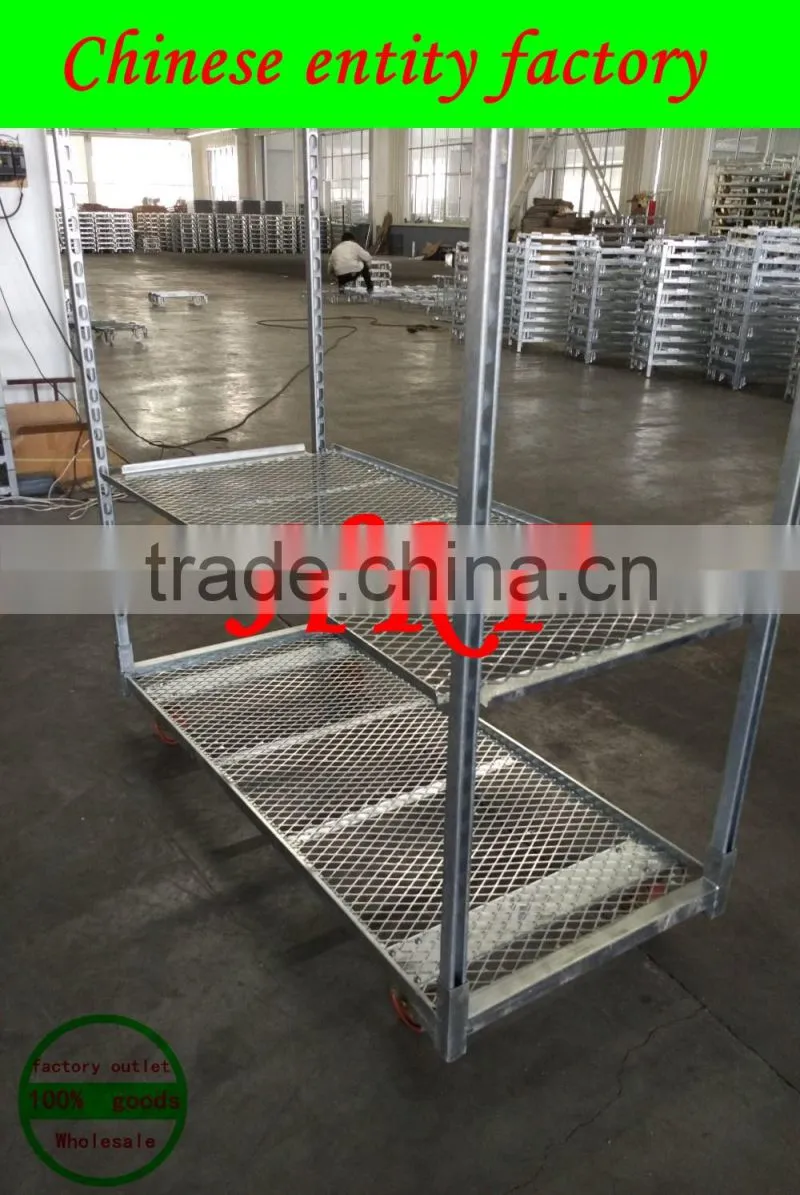 Decorative Flower Trolley, Danish Cart Flower cart, greenhouse trolley cart Display flower cart
