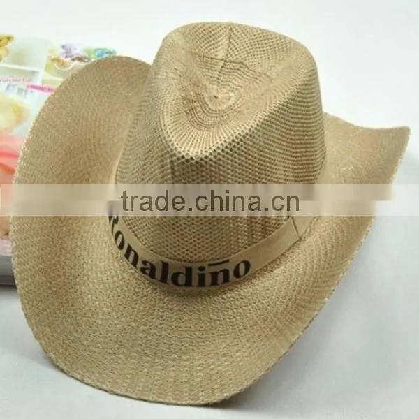 Man and Women fedora hat panama straw hats hand made wheat paper straw hat wholesale
