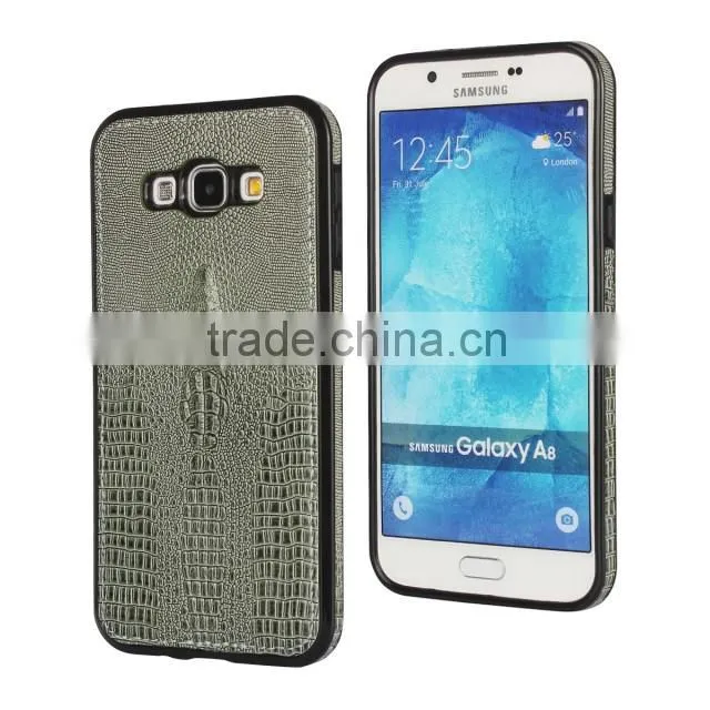 Stock Alligator Skin Leather Cell Phon Mobile Phone Case For Iphone 6S