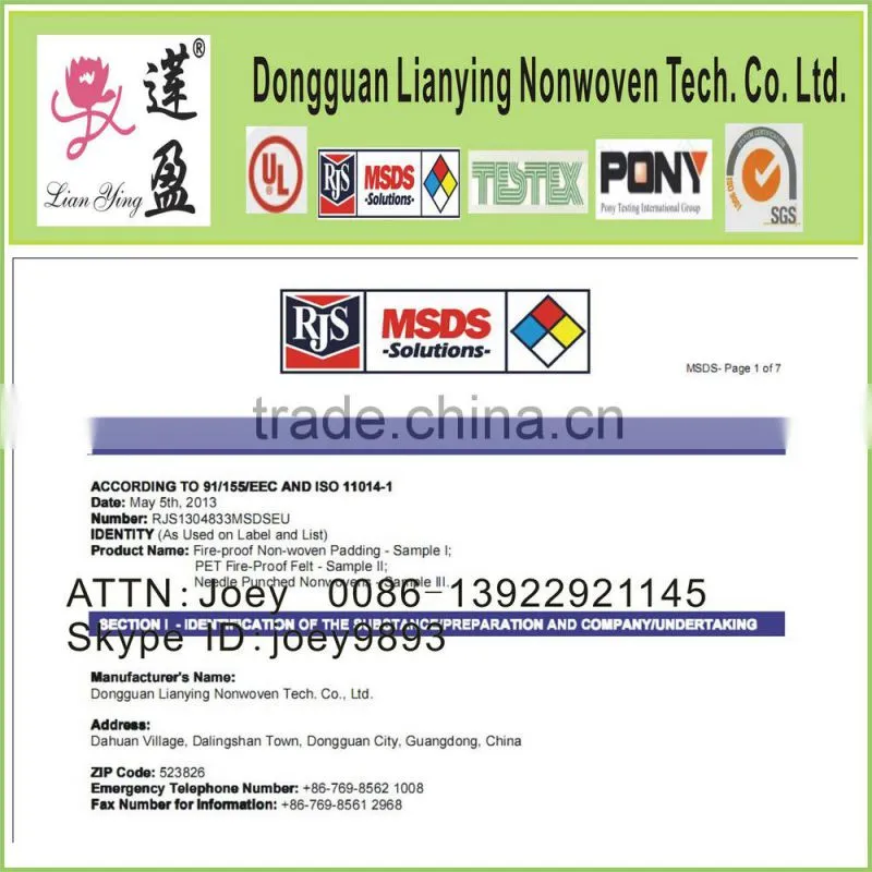 factory supply best quality low price wool felt