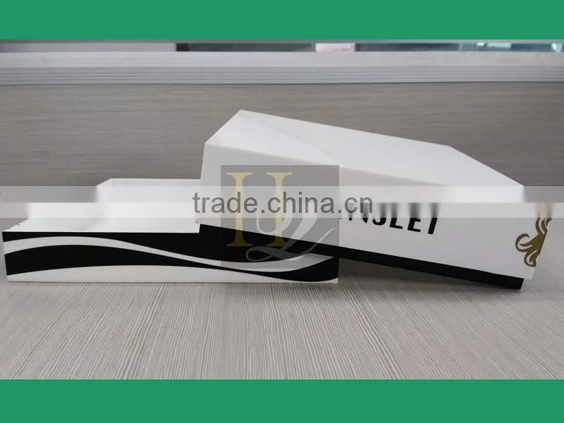 White color acrylic material acrylic boxes with lid, acrylic gift boxes custom