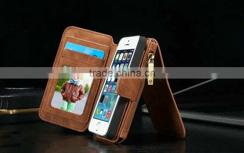 2016 Best Selling Whosale Leather Phone Cover For Iphone 5/5s
