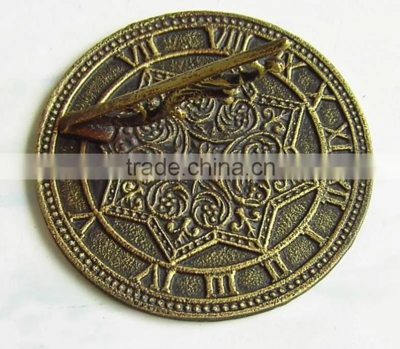 garden decoration cast iron sundial