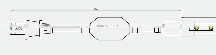 High quality 4.4W/M AC110V SMD3528 IP67 60LED/M 360LM/M Flexible Led Strip light