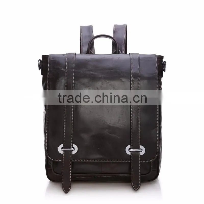 100% genuine cowhide leather men leather bag