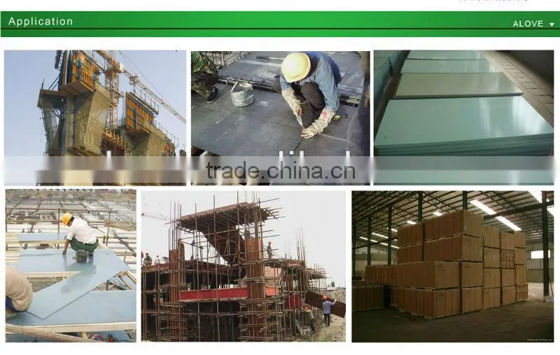waterproof brown film faced plywood building board