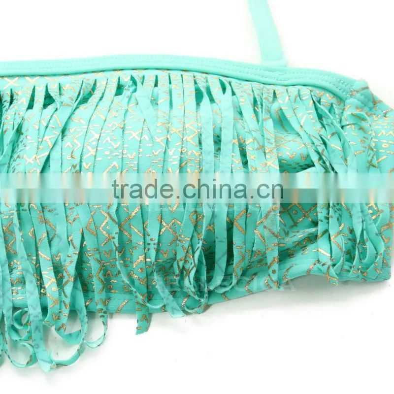 Hot Girl Sexy Fringe Bikini Wholesale by RELLECIGA