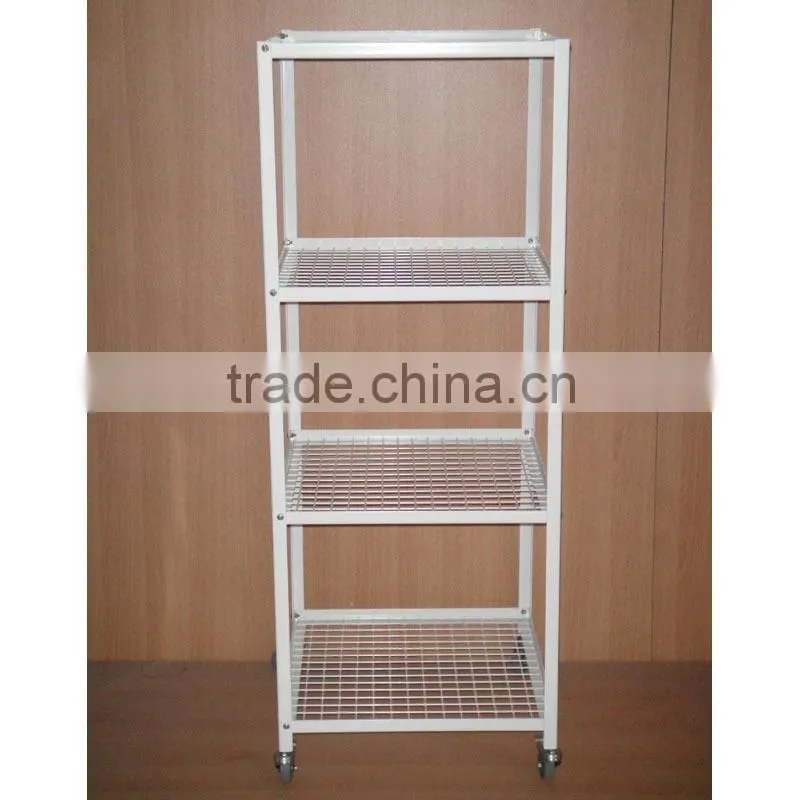 high quality 4 tier heavy duty metal layer rack with trade assurance