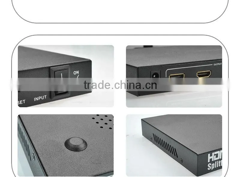 Premium promotional 1080p hdmi splitter to hdmi and component