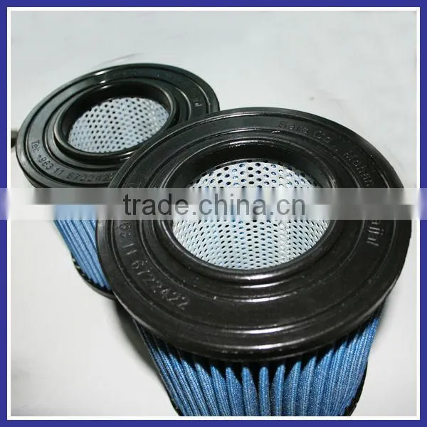 good permeability; high reliability kapok fiber and polyester oil separator air filter