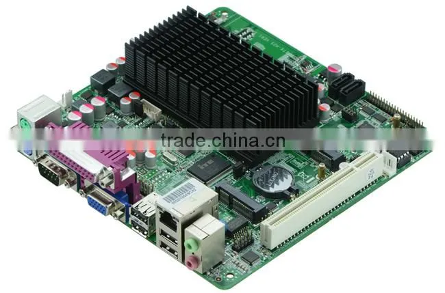 Atom N2800 1.86G dual core IPC POS fanless motherboard H25_28 6.5W low-power DDR3 6RS232 24bit single channel LVDS Wake PXE PCI