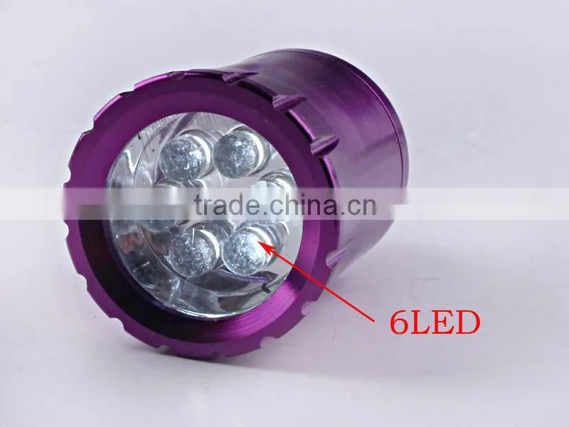 2013 Hot 6LED Mini Aluminum Flashlight