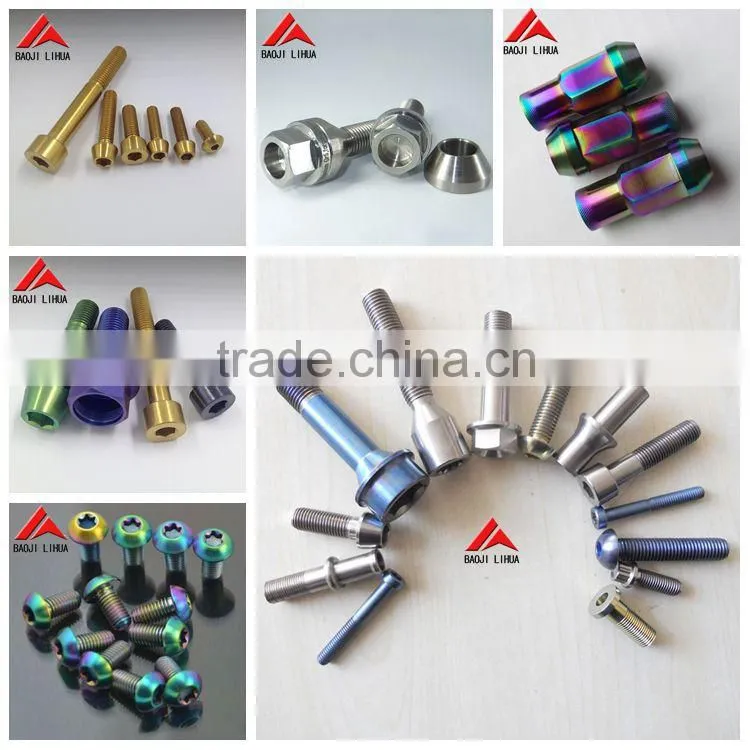 best price gr5 titanium flange nuts