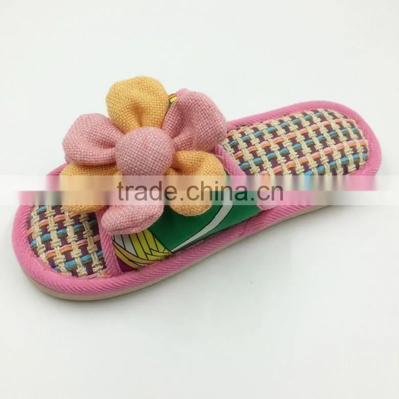 Wholesale summer nude open toe beach walk slipper