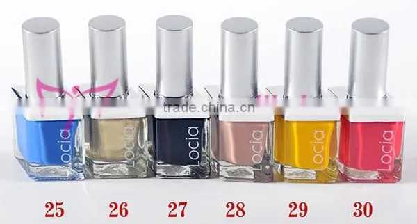 2015 new arrival Candy color green nail polish with 60 colors