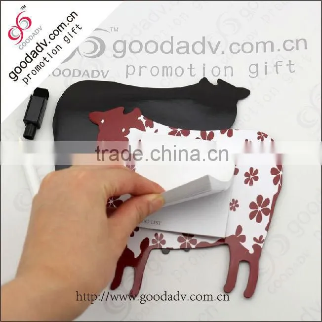 Promotion magnetic fridge stickers / note pad fridge magnet / fridge magnet note pad