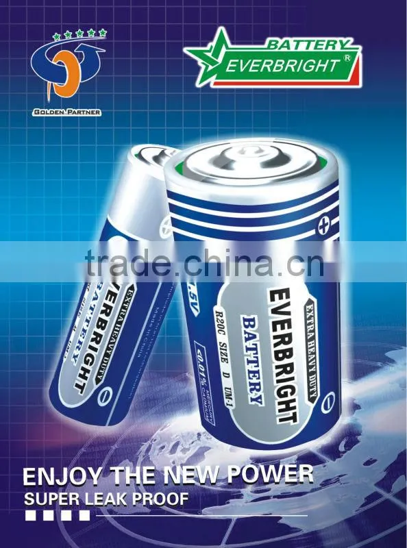 Super quality carbon zinc r6 baterrys aa