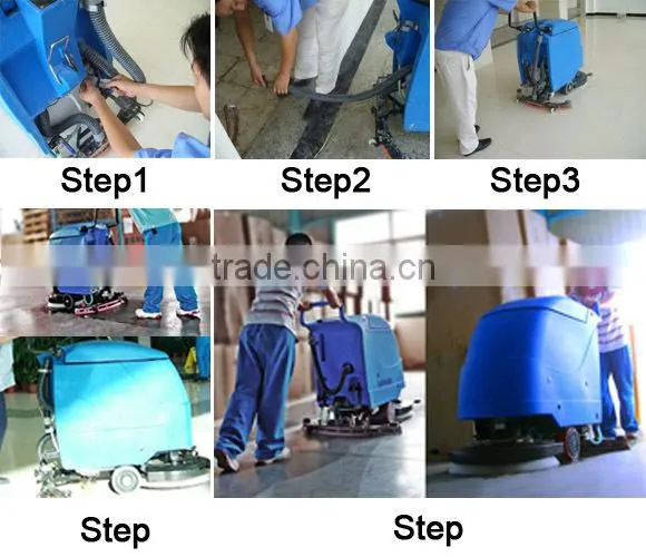 YHFS-510H walk behind scrubber