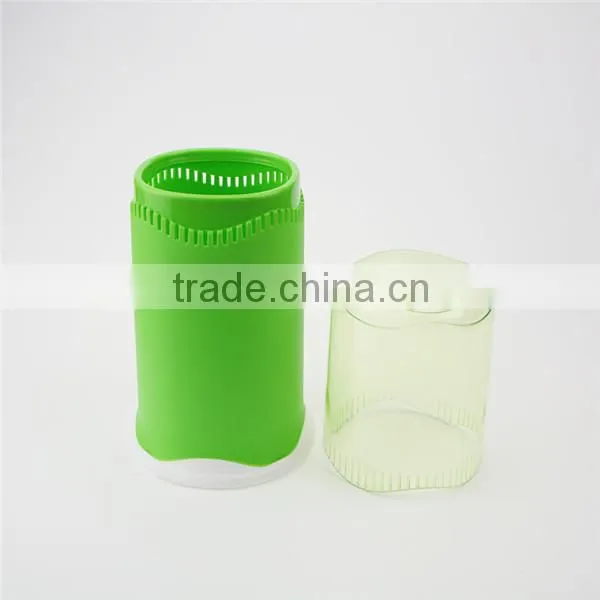 With lid plastic chopstick and spoon holder