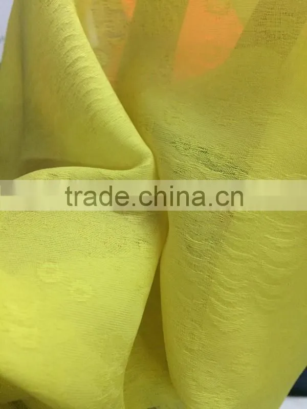 Polyester Jacquard Chiffon Fabric