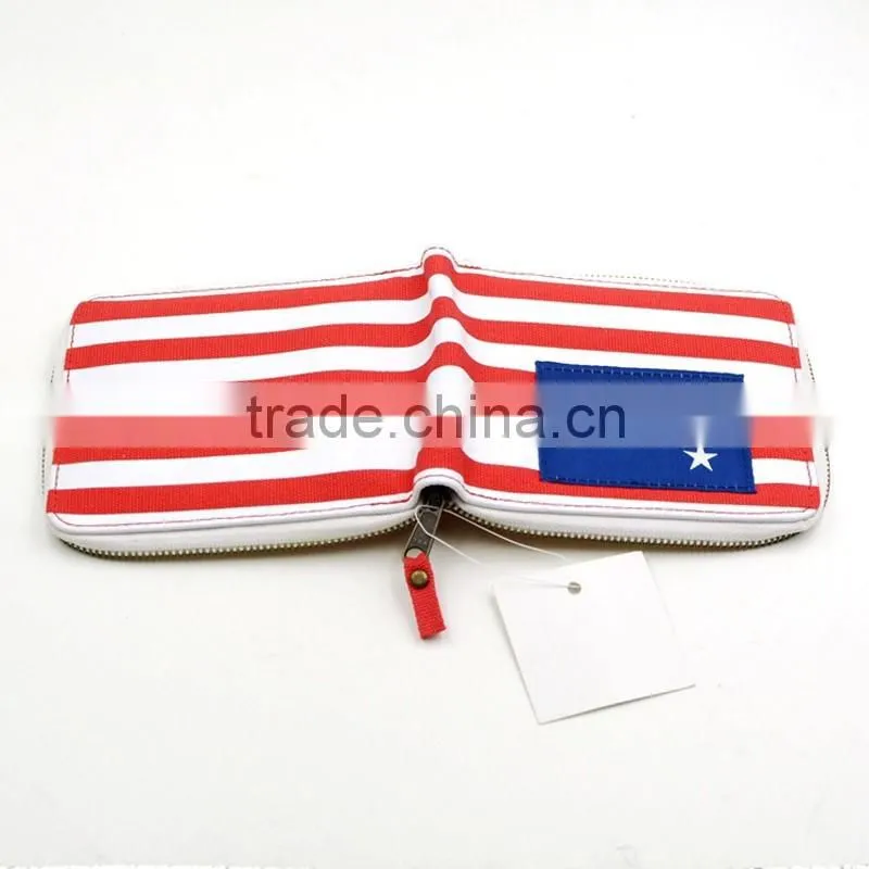 design fashion printed canvas women wallet