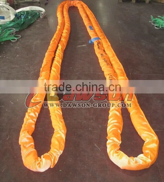 heavy duty Dawson polyester webbing sling transport lifting belt