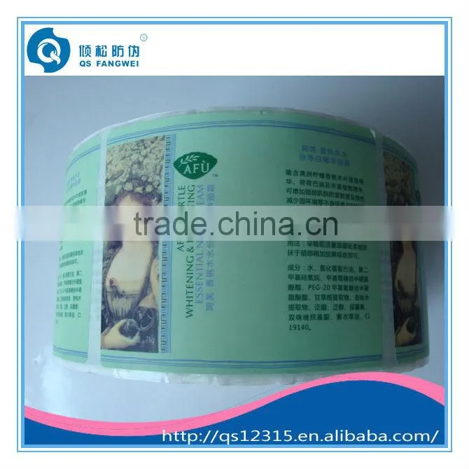 Printing Matt Lamination Roll Adhesive Stickers Label