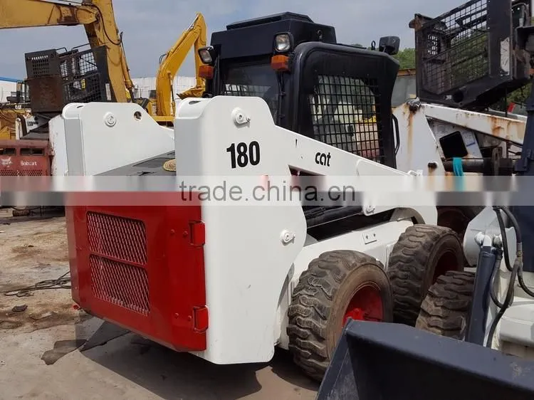 Fairly used Bobcat skid loader of S 180 wheel loader ,Bobcat S 180 skid loader used for sale
