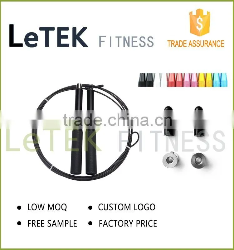 High Quality Adjustable Steel Rope Aluminum Jump Rope
