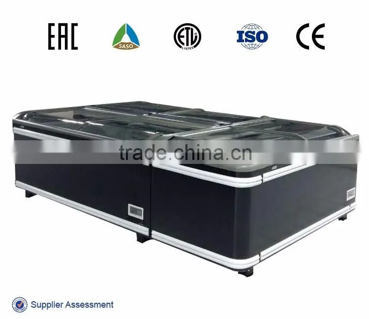 2016 AHT style Double Sliding island freezer machine